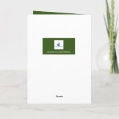 クリスマススピリチュアルブーケカード シーズンカード (裏面)