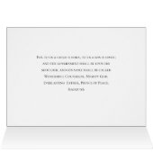 クリスマススピリチュアルブーケヴァージンメアリー祈りの言葉 (内部横(上))