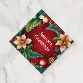 クリスマススピリッツの装飾 フェイバータグ