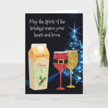 クリスマススピリットエッグノグとクリスマスゴブレット