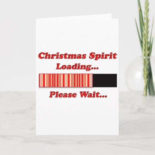 クリスマススピリット荷重 シーズンカード (正面)