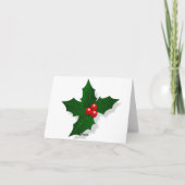 クリスマススピリット、かわいい、漫画のグリーティングカード シーズンカード (裏面)