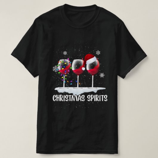 クリスマススピルワイン Tシャツ (デザイン正面)