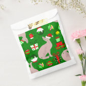 クリスマススフィンクス猫サンタ フェイバーバッグ (封をした状態)