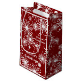 クリスマススプラッシュ抱き枕 スモールペーパーバッグ (裏面アングル)