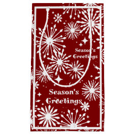 クリスマススプラッシュ抱き枕 スモールペーパーバッグ