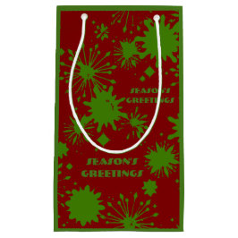 クリスマススプラッシュ抱き枕 スモールペーパーバッグ