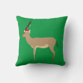 クリスマススプリングボク クッション (裏面)