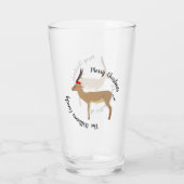 クリスマススプリングボク タンブラーグラス (裏面)