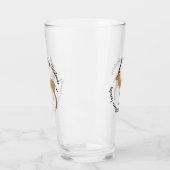 クリスマススプリングボク タンブラーグラス (左)