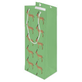 クリスマススプリングボク ワインギフトバッグ (裏面アングル)