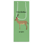 クリスマススプリングボク ワインギフトバッグ (正面)