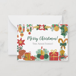 クリスマススペシャルカード ノートカード