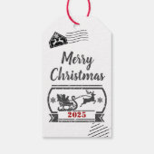 クリスマススペシャルデリバリーギフトラベル ギフトタグ (裏面)