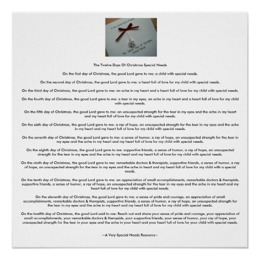 クリスマススペシャルニーズ(AVSNR)の12の日 ポスター (正面)