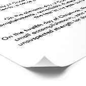 クリスマススペシャルニーズ(AVSNR)の12の日 ポスター (コーナー)