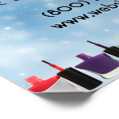 クリスマススペシャルネイルサロン ポスター (角)