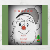 クリスマススペシャルブリュー ビールラベル (シングルラベル)