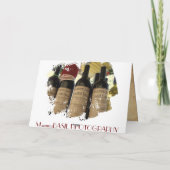 クリスマススペシャルワイングリーティングカード！ シーズンカード (裏面)