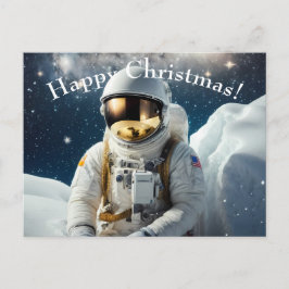 クリスマススペースマン ポストカード
