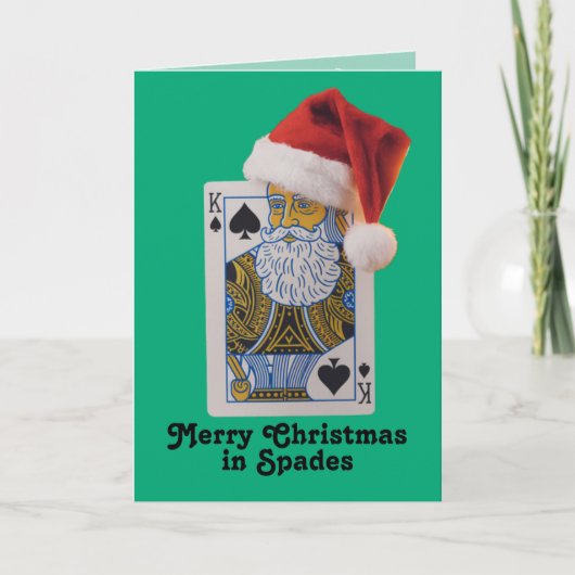 クリスマススペード カード (正面)