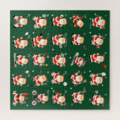 クリスマススポーツカウントダウン ジグソーパズル (横)