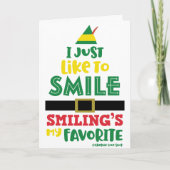 クリスマススマイル© GraphicLoveShop カード (正面)