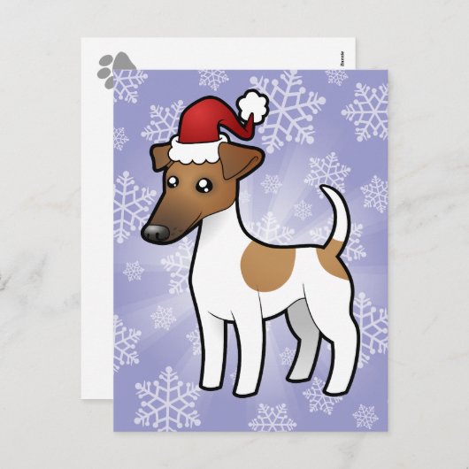 クリスマススムーズキツネテリア シーズンポストカード (正面/裏面)