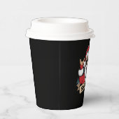 クリスマススリーダーサンタロッククリスマスロッカー 紙コップ (右)