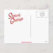 クリスマススレッド シーズンポストカード (裏面)