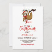 クリスマススロスオンツリーブランチ 招待状 (正面)