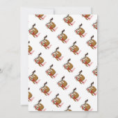 クリスマススロスオンツリーブランチ 招待状 (裏面)