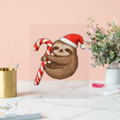 クリスマススロスハギングキャンディクラシックケーンTシャツ アクリルサイン (ウェディング)