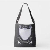 クリスマススローガン親愛サンタいけな定義 クロスボディバッグ (正面)