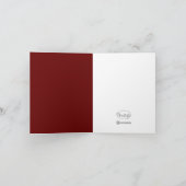 クリスマススロース カード (内部)