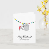 クリスマススロース カード (黄色い花)