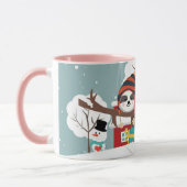 クリスマススロース マグカップ (左)