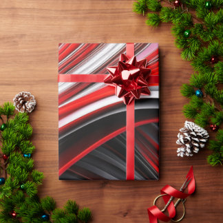 クリスマススワール ラッピングペーパー