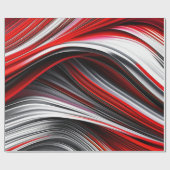 クリスマススワール ラッピングペーパー (フラット)