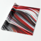 クリスマススワール ラッピングペーパー (アンロールド)