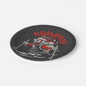 クリスマスズグルスヴォムクランパスクリスマスデビル ペーパープレート (アングル)