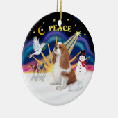 クリスマスズサンライズ – Blenheim Cavalier (F) セラミックオーナメント (右)