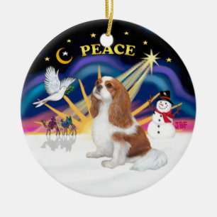 クリスマスズサンライズ – Blenheim Cavalier (F) セラミックオーナメント