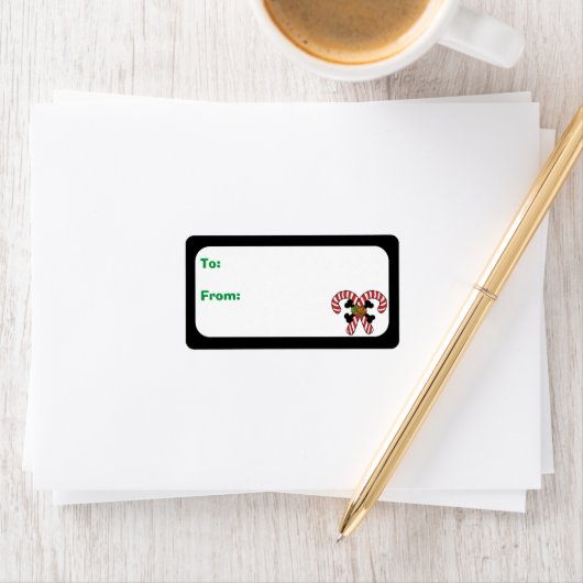 クリスマスズシュガースカルキャンディカン ラベル (インサイチュ)