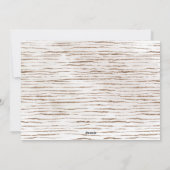 クリスマスズボホシックブルージオメトリックフォトホリデーカード シーズンカード (裏面)