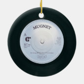 クリスマスセラミックオーナメント用駆動ホーム セラミックオーナメント (裏面)