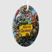 クリスマスセラミックオーナメント オーナメント (正面)