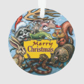 クリスマスセラミックオーナメント オーナメント (裏面)