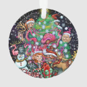 クリスマスセラミックオーナメント オーナメント (裏面)