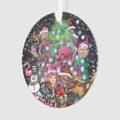 クリスマスセラミックオーナメント オーナメント (正面)